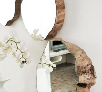 Le miroir en bois