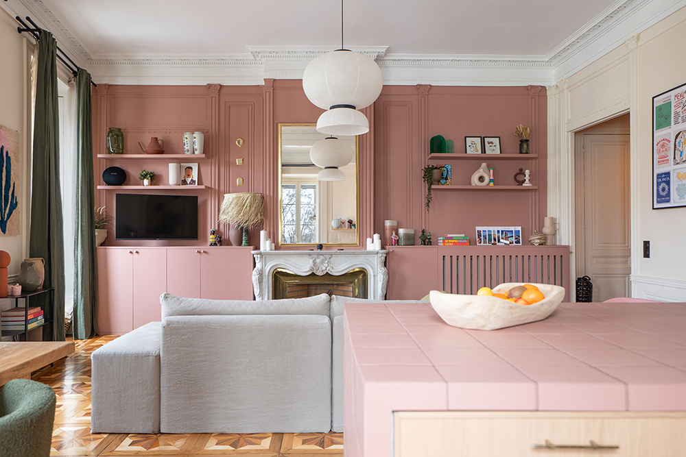 À Lyon, un appartement haut en couleurs  