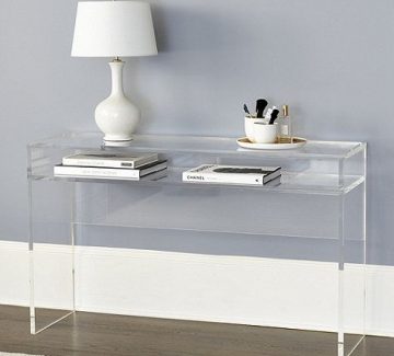 Mobilier transparent