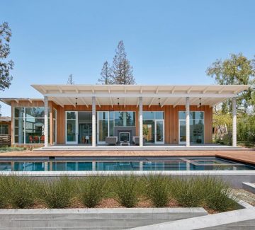 Un ranch moderne et durable en Californie