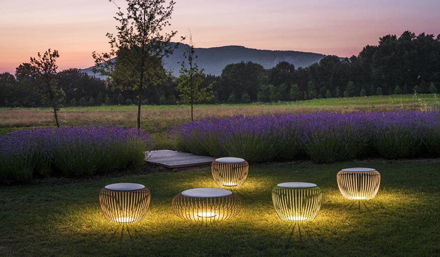 Les luminaires Leds au secours de nos jardins