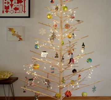 Sapin de Noël en bois