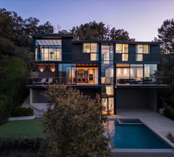 La T House : une résidence perchée au sommet des collines d’Hollywood