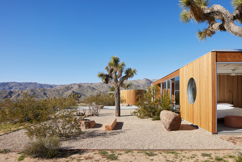 The Landing House : un pavillon moderne en bois