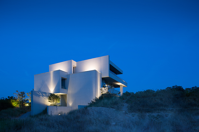 Une résidence dans les dunes de la côte belge