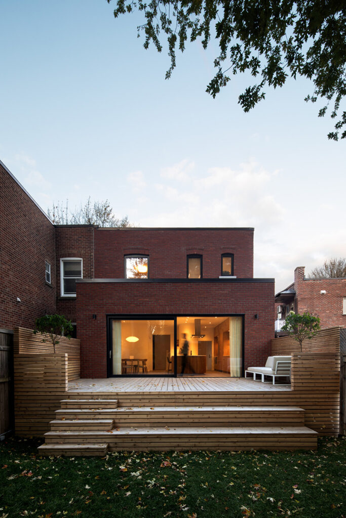 À Montréal, la rénovation d’une maison historique