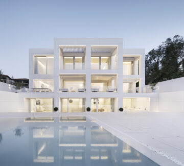 Villa Bianca, une maison avec vue panoramique sur la mer