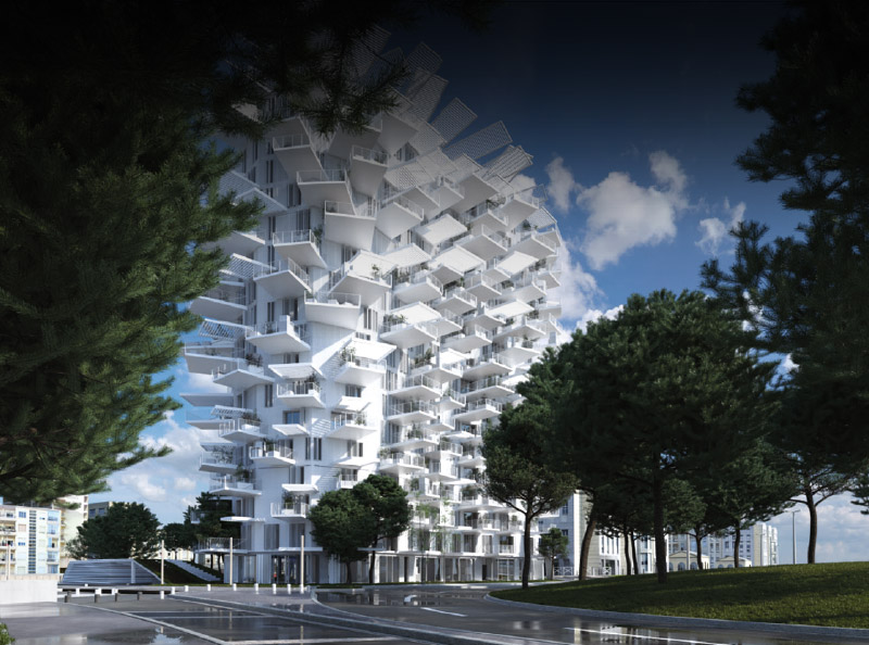 L’Arbre Blanc à Montpellier : folie architecturale