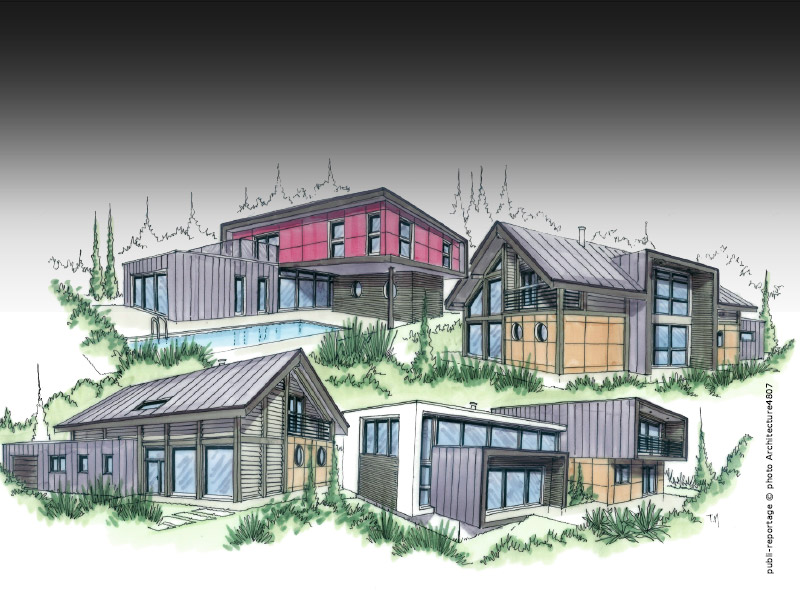 Construction de maisons écologiques : le principe “ossature”