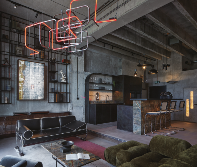 Loft artistique et visionnaire à Prague