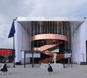 Le coeur bat pavillon France à Osaka