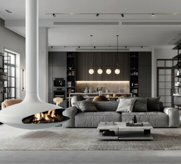 Poêles et cheminées, le design en fusion