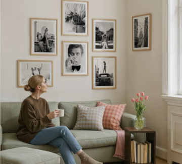 une galerie murale 