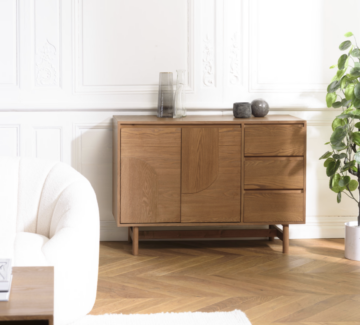 mobilier en bois massif