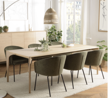 mobilier en bois massif