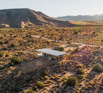 L’art de l’éco-habitat en plein cœur du désert californien