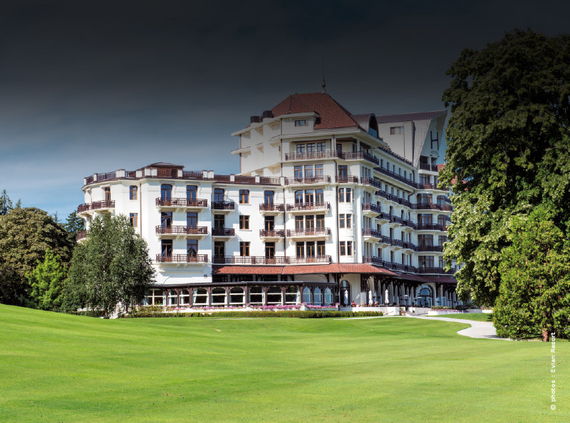 Hôtel Royal : luxe, calme et… nouveauté à Evian