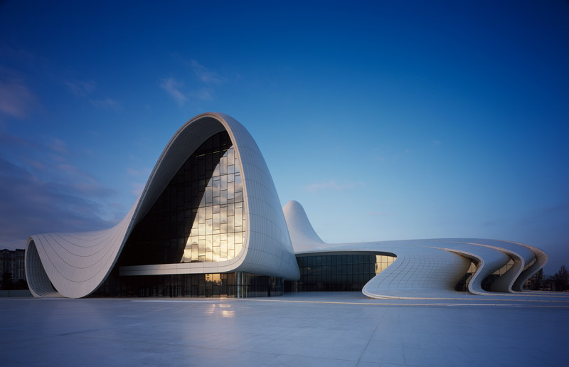 Les courbes folles de l’architecte Zaha Hadid