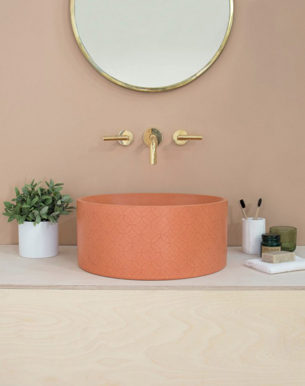 Les lavabos minimalistes de Kast Concrete Basins
