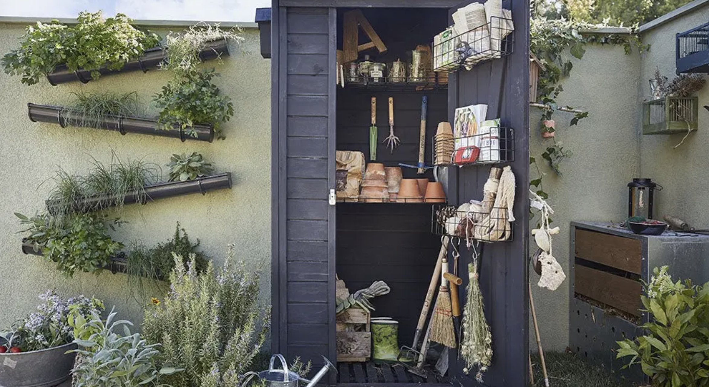 L&rsquo;art de créer des jardins d&rsquo;inspiration industrielle moderne