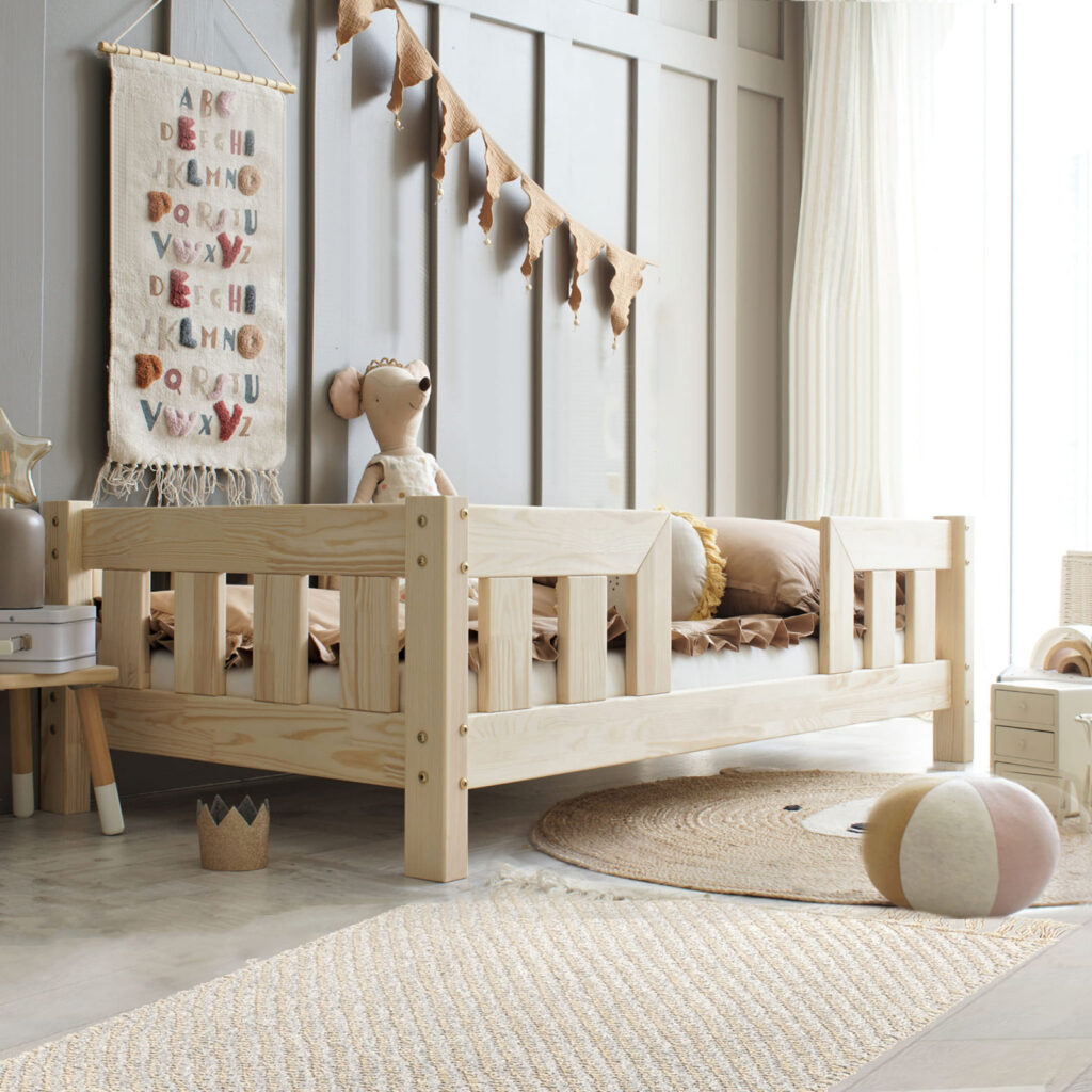 Lit Gigogne en bois pour enfant