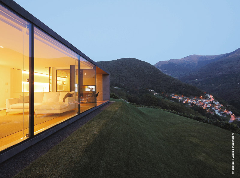 Alpes Suisses maison d'architecte