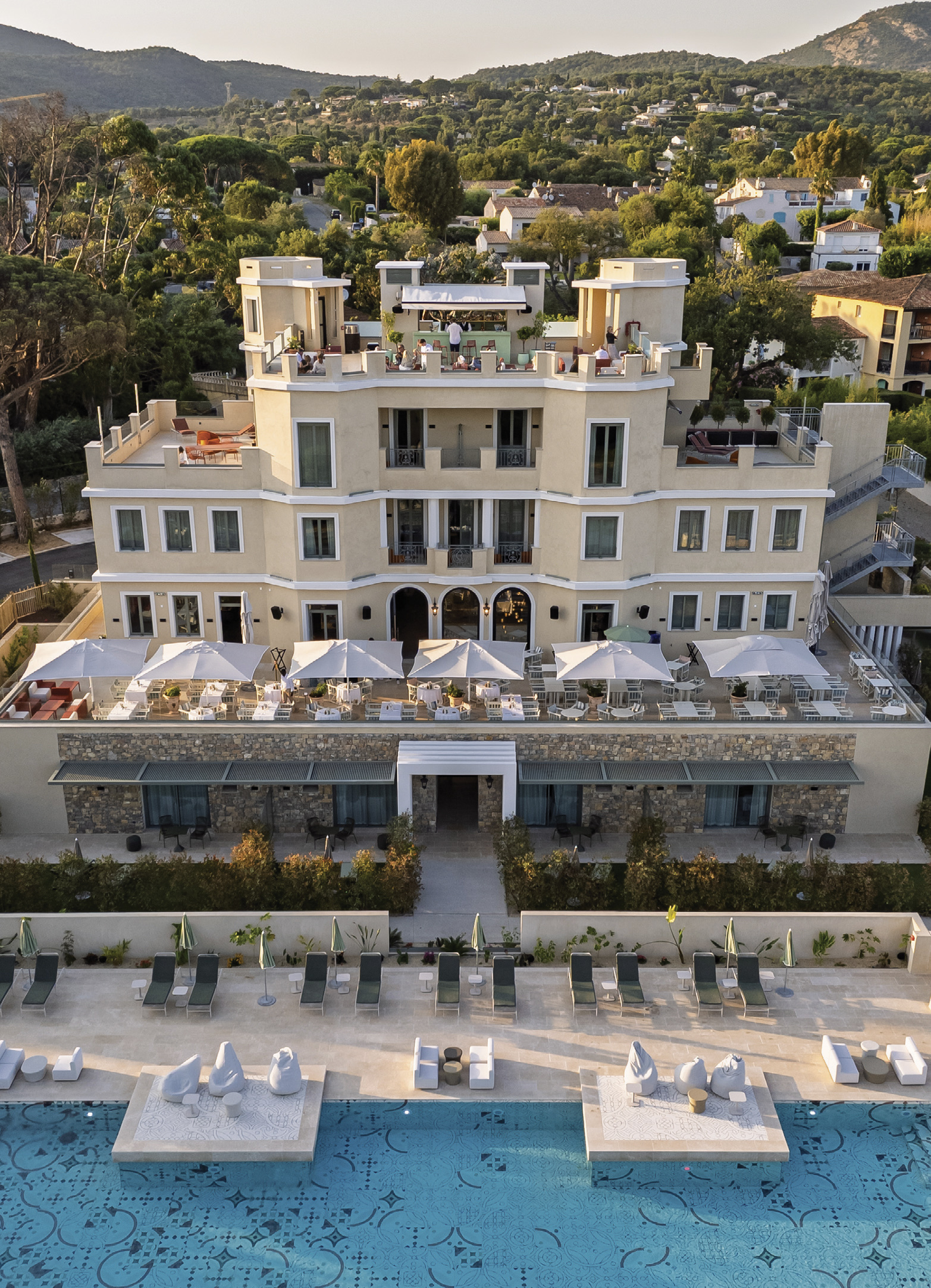 Le Château Rose Grimaud à Saint-Tropez