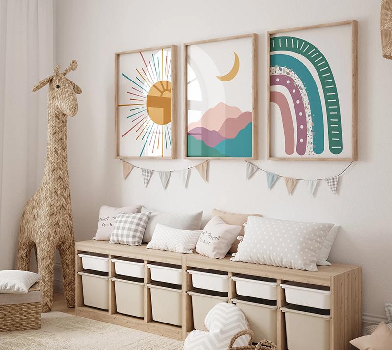 Étagères enfant : décoration chambre enfant originale !