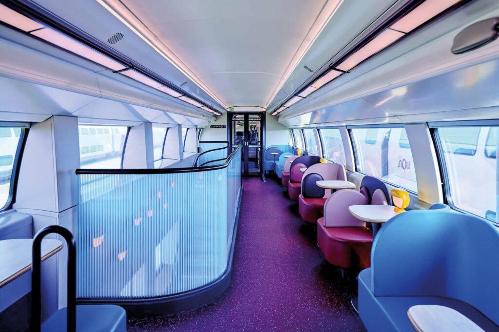 Nouveau TGV Inoui : douceur et design à grande vitesse