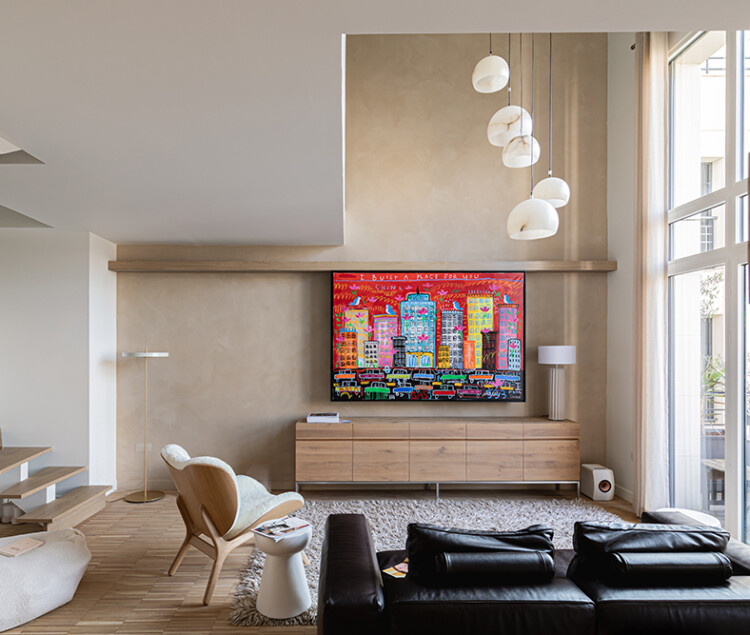 Neuilly-sur-Seine : du trait masculin à la légèreté apaisante