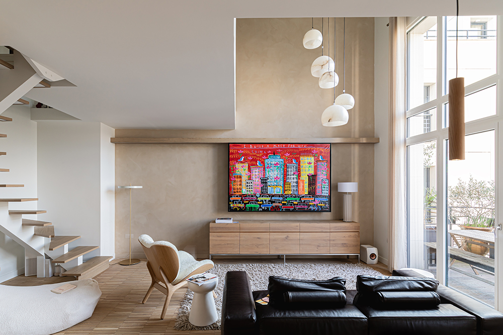 Neuilly-sur-Seine : du trait masculin à la légèreté apaisante