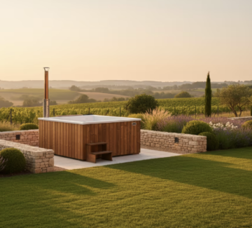 jaccuzi entretenu en extérieur