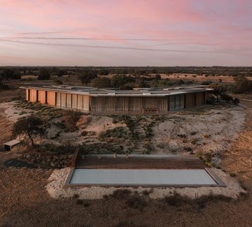 Une maison avant-gardiste en pleine nature