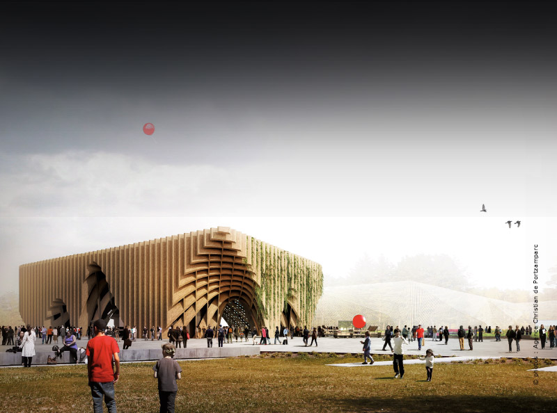 Pavillon France à Milan : quand les architectes se mettent au vert