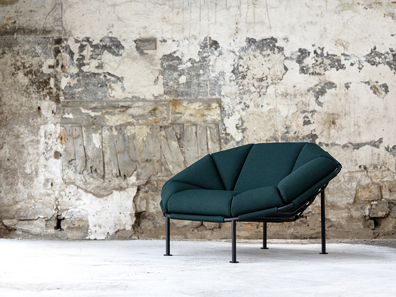 Du vert sombre et captivant chez Kann Design