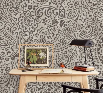 Zoom sur le motif Paisley