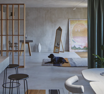 À Prague, habiter une galerie vivante
