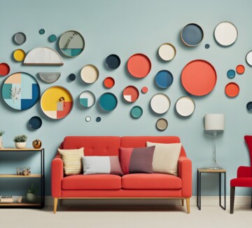 Les styles de décorations murales pour habiller un mur