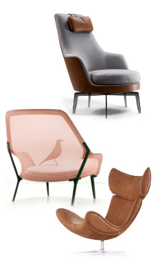 fauteuils design et confort