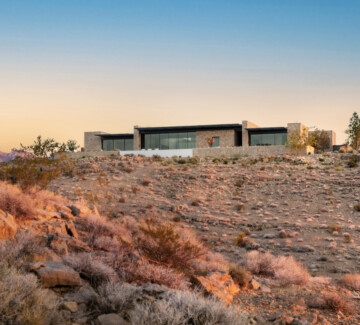 Forteresse dans le désert de Las Vegas