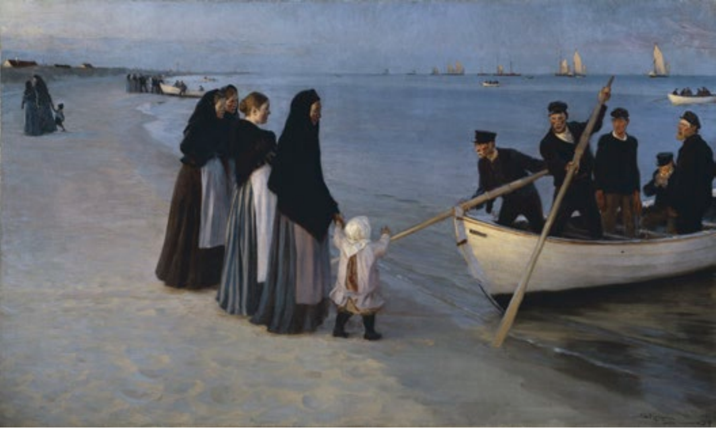 L’Heure bleue de Peder Severin Krøyer