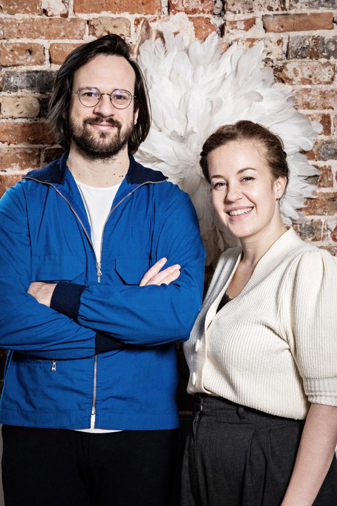 Portrait archi déco d’Ophélie et Edouard, Space Factory