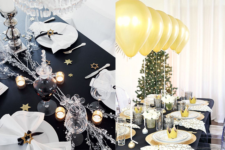 5 styles de décoration tendance pour la table du Nouvel An – Blog BUT