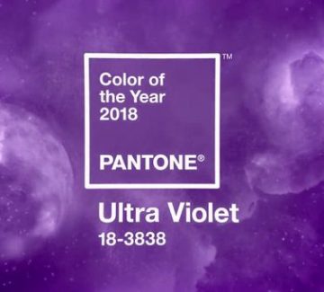 ULTRA-VIOLET : couleur de l’année 2018