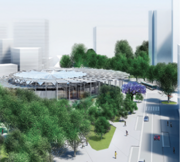 Villejuif, une gare cylindrique